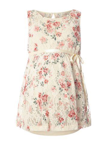 Dorothy Perkins *mamalicious Short Sleeve Lace Top