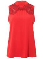 Dorothy Perkins Red Sequin Sleeveless Top