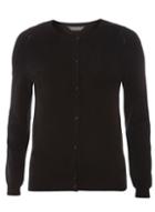 Dorothy Perkins *tall Black Viscose Cardigan
