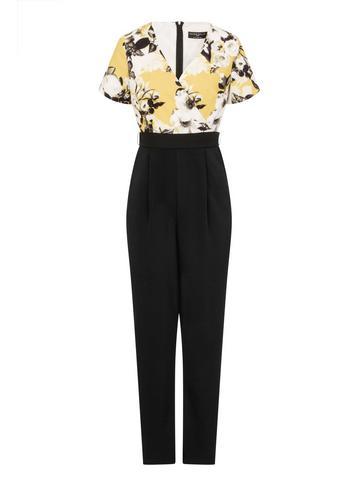 Dorothy Perkins *paper Dolls Multi Floral Jumpsuit