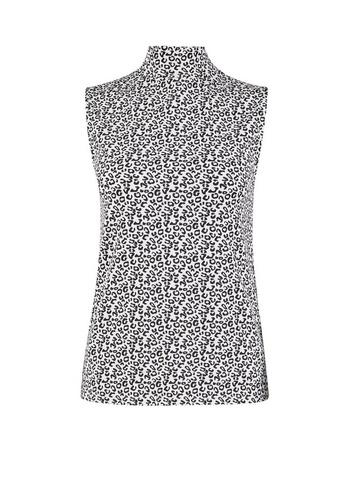 Dorothy Perkins Black Animal Print Top