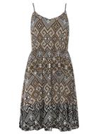 Dorothy Perkins Aztec Print Button Back Dress
