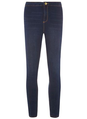 Dorothy Perkins Indigo Fly Front 'lyla' Jeans