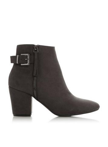 *head Over Heels By Dune Black Ovana Ladies Ankle Boots