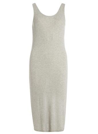 Dorothy Perkins Grey Stripe Midi Dress