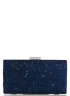 Dorothy Perkins *quiz Navy Lace Sequin Clutch Bag