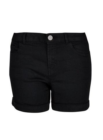 Dorothy Perkins Petite Black Denim Shorts