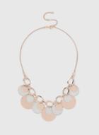 Dorothy Perkins Glitter Disc Collar Necklace