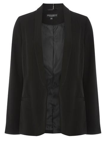 Dorothy Perkins Black Edge To Edge Blazer