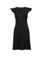 Dorothy Perkins *black Trim A- Line Dress