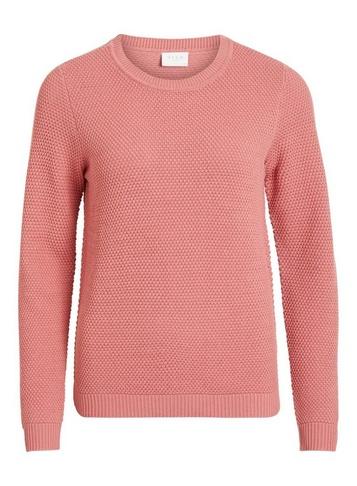 *vila Pink Knitted Top