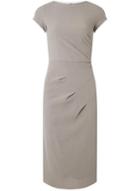 Dorothy Perkins *lily & Franc Grey Manipulated Shift Dress