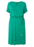 Dorothy Perkins Dp Curve Green Jersey Bar Midi Dress