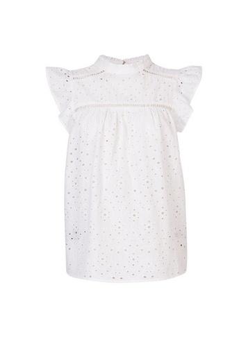 Dorothy Perkins Ivory Broderie Top