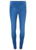 Dorothy Perkins *tall Bright Blue 'eden' Crop Jeggings