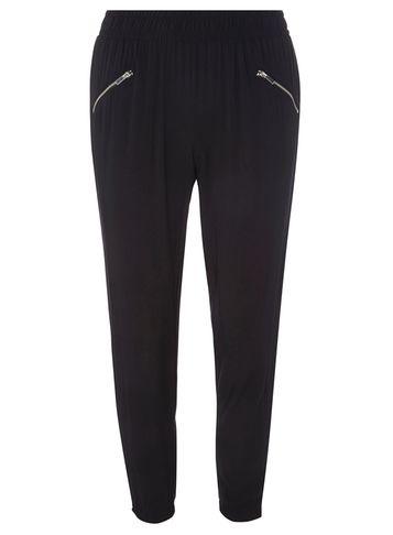 Dorothy Perkins Petite Black Casual Joggers