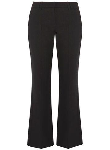 Dorothy Perkins Black Polyester Bootcut Trousers