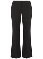 Dorothy Perkins Black Polyester Bootcut Trousers