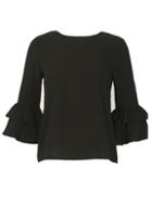 Dorothy Perkins *izabel London Black Blouse