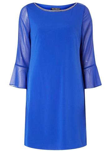 Dorothy Perkins *billie & Blossom Black Label Cobalt Shift Dress