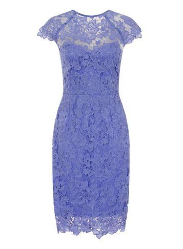 Dorothy Perkins *paper Dolls Blue Open Back Bodycon Dress