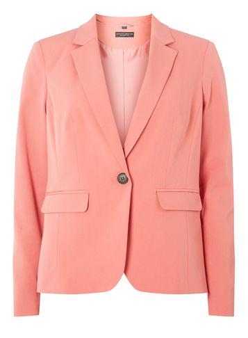 Dorothy Perkins Rose One Button Blazer