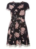 Dorothy Perkins Black Blossom Print Dress