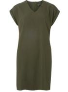 Dorothy Perkins Khaki Zip Pocket Shift Dress