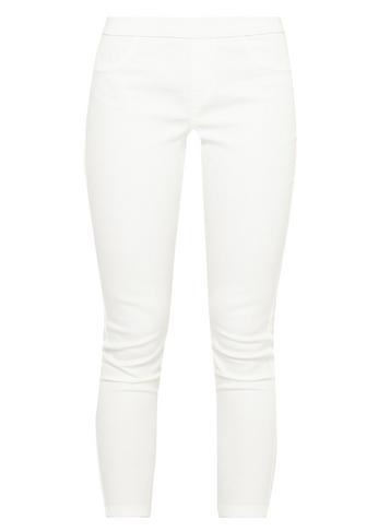 Dorothy Perkins Petite White 'eden' Ankle Grazer Jeggings