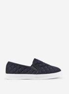 Dorothy Perkins Black Quilted Trainers