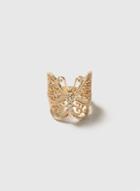 Dorothy Perkins Gold Butterfly Ring