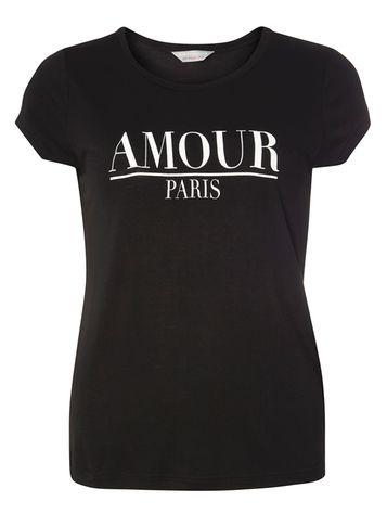 Dorothy Perkins Petites Amour Print T-shirt