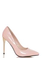 Dorothy Perkins *quiz Pink Patent High Heel Court Shoes