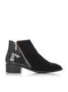 *head Over Heels By Dune Pera Black Ankle Boots