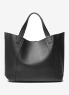 Dorothy Perkins Black And Grey Shopper Bag