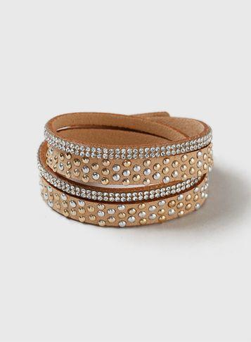 Dorothy Perkins Fabric Wrap Bracelet