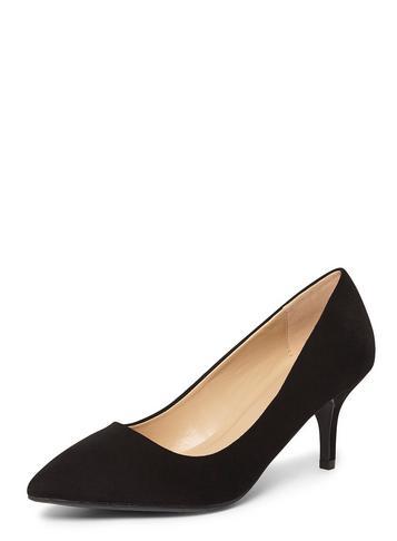 Dorothy Perkins Black 'dakota' Low Heel Court Shoes