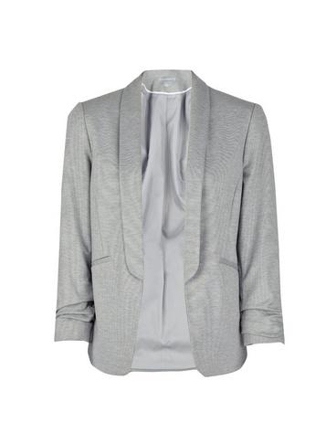 Dorothy Perkins Petite Grey Ponte Jacket