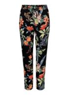 *only Multi Coloured Mulberry Tropical And Floral Print Joggers