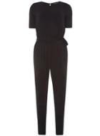 Dorothy Perkins Black Puff Sleeve Jumpsuit