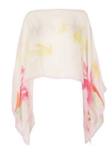 Dorothy Perkins *izabel London Multi Pink Orchid Top
