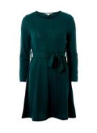 Dorothy Perkins Petite Teal Fit And Flare Dress