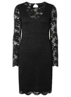 *vero Moda Black Lace Short Bodycon Dress