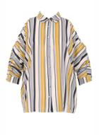 Dorothy Perkins *izabel London Multi Yellow Cold Shoulder Top
