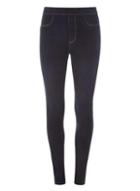 Dorothy Perkins *tall Blue And Black 'eden' Ankle Grazer Jeggings