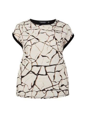 Dorothy Perkins *dp Curve Multi Coloured Woven Front Top