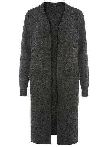 Dorothy Perkins *vero Moda Dark Grey Longline Cardigan