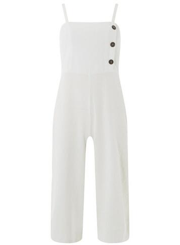 Dorothy Perkins Ivory Linen Jumpsuit