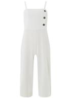 Dorothy Perkins Ivory Linen Jumpsuit