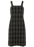 Dorothy Perkins Black Check Pinafore Dress
